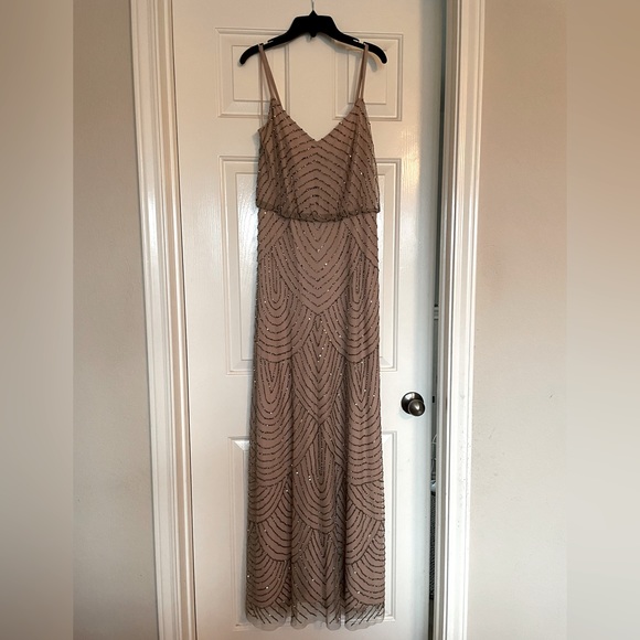 Adriana Pappell Formal Bridesmaid Prom Dress - Picture 1 of 4